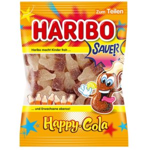 Желейки Haribo - Happy Cola, Sauer,  175г