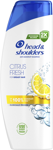 Шампунь проти лупи Head&Sholders Citrus 400мл (6/ящ)