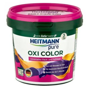 Кисневий порошок для виведення плям Heitmann Color 500г (6/ящ)