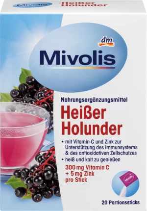 Чай проти застуди Mivolis Heisser Holunder 20шт