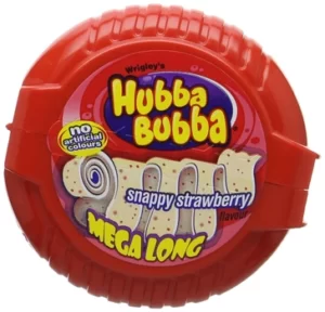 Жуйка Hubba Bubba Strawberry 56г полуниця (червона)