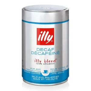 Кава мелена без кофеїну Illy Decaffeinato 250г (12/ящ)