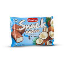 Шоколадні батончики Dolciando Snack Cocco (5шт.)