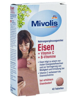 Комплекс вітамінів Mivolis Eisen+Vitamin C+B-Vitamine
