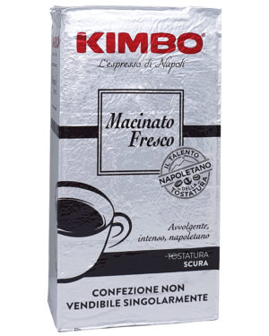 Кава мелена Kimbo Maciato Fresco 250г сіра (20/ящ)