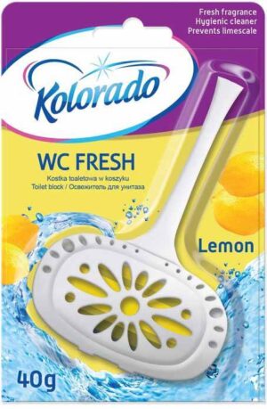 Туалетний блок та WC Kolorado Fresh 40г  Lemon