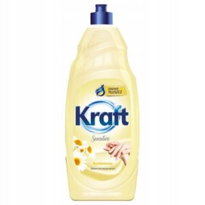 Засіб для миття посуди Kraft Sensetive 850мл ромашка