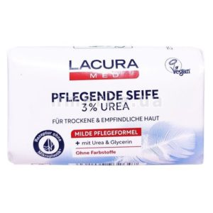 Мило Lacura Cremeseife Pflegende Seife 3% Urea 150г