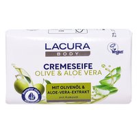 Мило Lacura Cremeseife Olive&aloe vera 150г