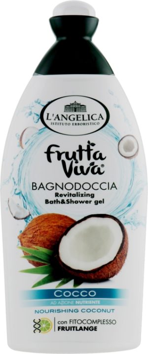 Гель для душу Langelica 500мл з кокосом (12/ящ)