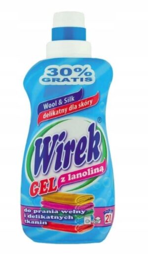 Гель для делікатного прання Wirek Gel Lanolina 1л (12/ящ)