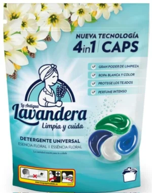 Універсальні капсули для прання Lavandera Universal Квіти 46шт (6/ящ) 8435495835974