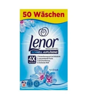 Універсальний порошок для прання Lenor Aprilfrish 3кг на 50 прань
