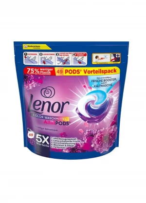 Капсули для кольорового прання Lenor Color 49шт (3/ящ)