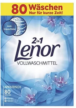 Пральний порошок універсальний Lenor Aprilfrisch 5,2кг на 80 прань