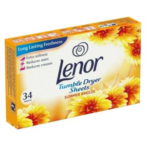 Серветки для сушильної машини Lenor Summer Breeze 34шт (12/ящ)