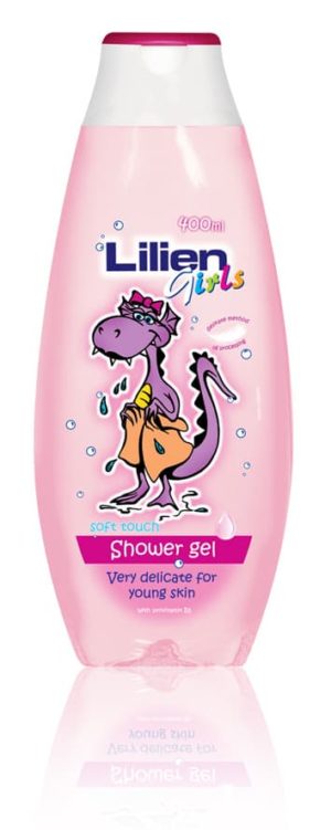 Гель для душу Lilien Girls 400мл для дівчаток (12/ящ) 8596048002349