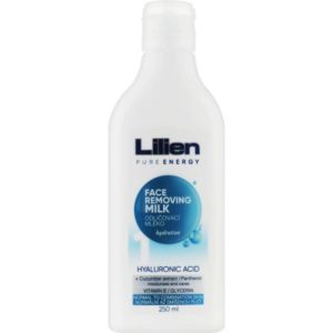 Молочко для зняття макіяжу Lilien Hualuronic Acid 250мл (12/ящ) 8596048008280