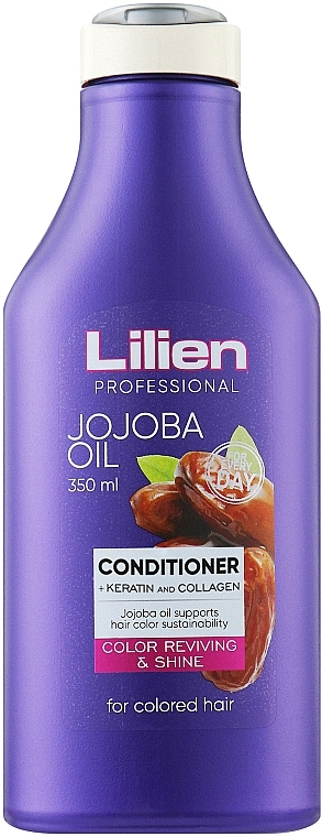 Підживка для фарбованого волосся Lilien Jojoba 350мл (12/ящ) 8596048007030