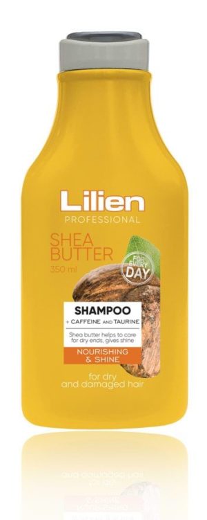 Шампунь для пошкодженого волосся Lilien Shea Butter 350мл (12/ящ) 8596048006989