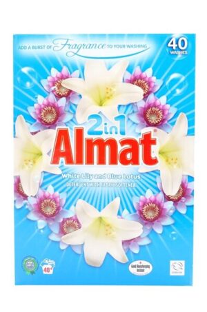 Пральний порошок універсальний Almat White Lily & Lotos 2.6кг на 40 прань Лілія Лотос