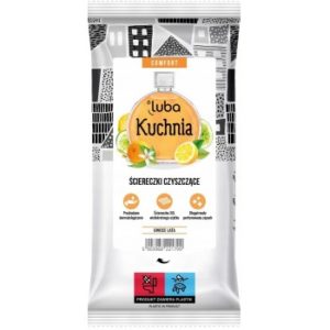 Парфумовані серветки для чищення кухні Luba Comfort Kuchnia 32шт з ароматом цитрусу