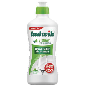Засіб для миття посуди Ludwik Mietowy 450мл м'ята (20/ящ) 5900498028126