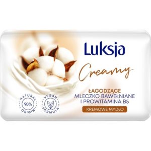Мило Luksja Cotton&ptovitamin b5 90г бавовна (12/ящ)