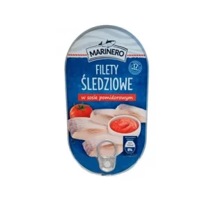 Оселедець в томатному соусі Marinero Sledz 170г