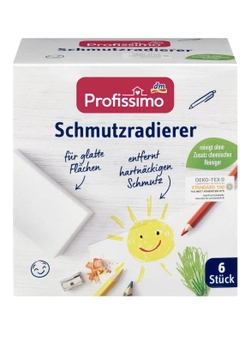 Губки меламінові Profissimo Schmutzradierer 6шт