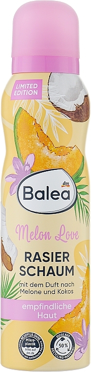 Піна для гоління Balea Raiser Schaum Melon Love 150мл