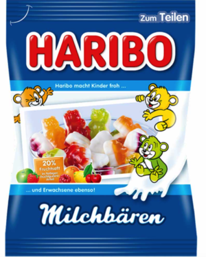Желейні цукерки Haribo Milchbaren 160г