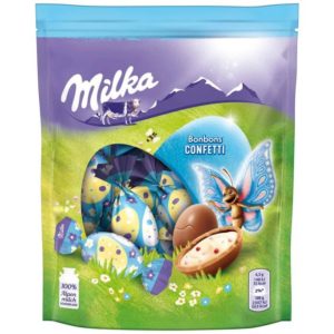 Шоколадні цукерки Milka FIne Eggs 90г Bonbon Confetti (26/ящ)