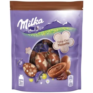 Шоколадні цукерки Milka FIne Eggs 90г Noisette (26/ящ)