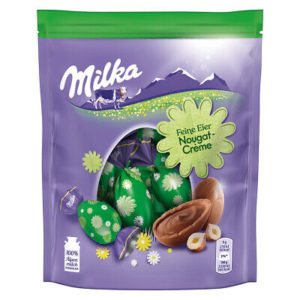 Шоколадні цукерки Milka FIne Eggs 90г Nougat (26/ящ)
