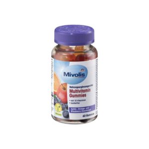 Комплекс желейних вітамінів Mivolis Multivitamin Gummies 60шт  4066447747232