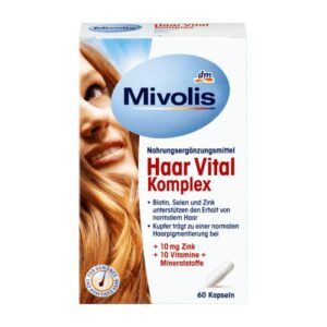 Комплекс вітамінів Mivolis Haar Vital Komplex (60 капсул)