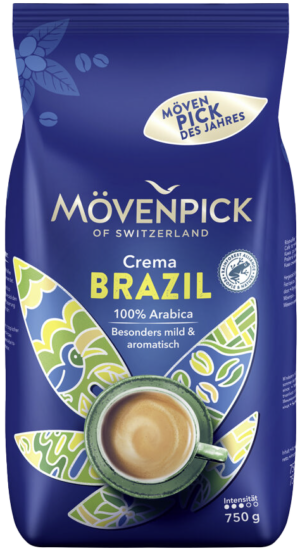 Кава в зернах Movenpick Brazil 750 г