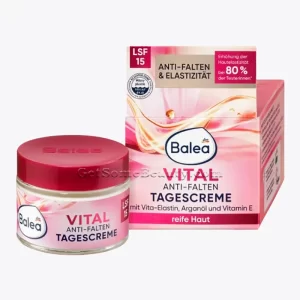 Денний крем проти зморшок Balea Vital Anti-Falten Tagecreme 50мл