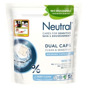 Капсули для білого прання Neutra White 40шт (4/ящ)