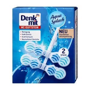 Туалетний блок Denkmit WC- Duftstein Ocean Splash 2шт Океан (9/ящ) 4066447289275