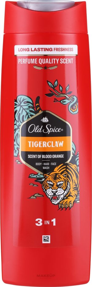 Чоловічий гель для душу Old Spice 400мл Tigerclaw (6/ящ)