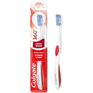 Зубна щітка Colgate 360 Optic White (12/ящ) 6001067017332