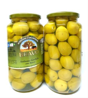 Оливки гіганти Bravo з кісточкою , 1000 г (6 шт/ящ) (0370)