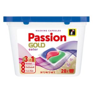 Капсули для кольорового прання Passion Gold Color 28шт (8/ящ)