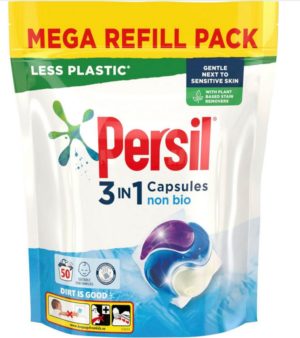 Універсальні капсули для прання Persil Non Bio 50шт (сині )