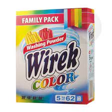 Пральний порошок для кольорового Wirek Color 5кг на 62 прання
