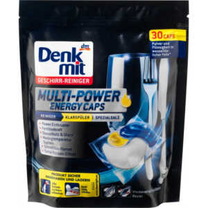 Капсули для посудомийної машини Denkmit Multi-Power energy caps 30шт (5/ящ)
