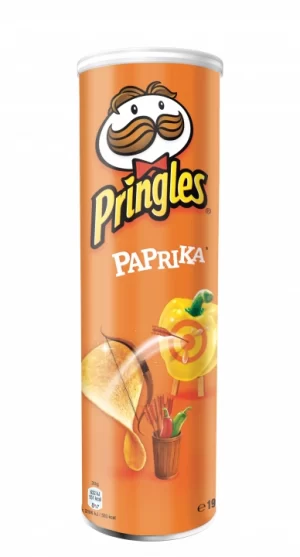 Чіпси Pringles Paprik 165г з солодкою паприкою (19/ящ)