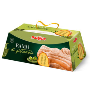 Панеттон DalColle Ramo di Pistaccio, 750 г. (з фісташковим кремом)